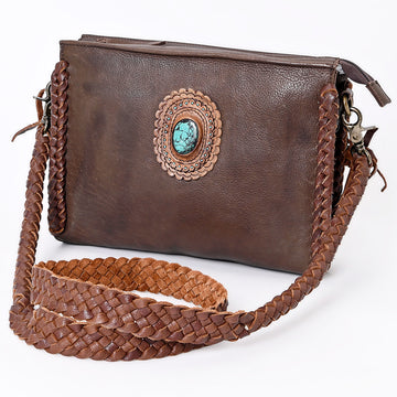 American Darling Cross Body Hair-On Genuine Leather Western Women Bag | Pink Handbag Purse Crossbody for Cute